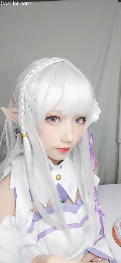 [花柒Hana] D.va同人魔法少女 | 艾米莉亚 nude cosplay leaked 430421