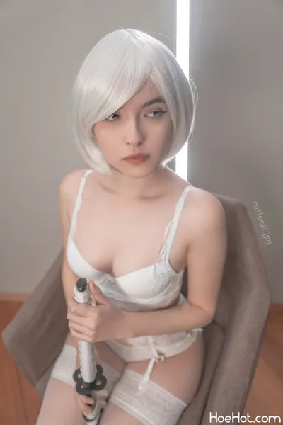 Catleesi - 2B lingerie nude cosplay leaked 101715