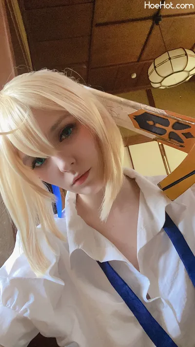 Evangelina - Saber nude cosplay leaked 243856