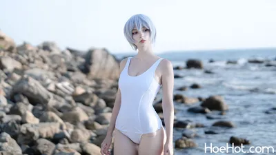 Himeecosplay - Rei Swimsuit nude cosplay leaked 405547