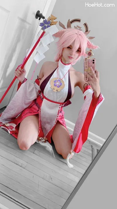 Otterother - Yae Miko nude cosplay leaked 36334