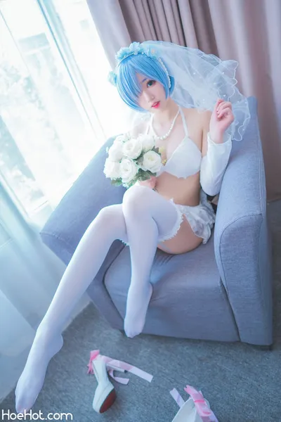 猫君君MaoJun 蕾姆内衣花嫁 nude cosplay leaked 136140