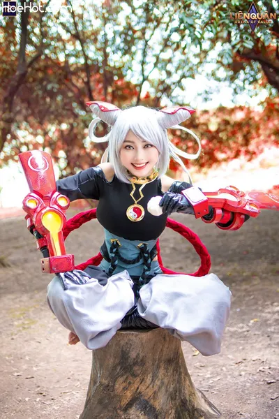 Arena of Valor Cosplay Qi nude cosplay leaked 96045