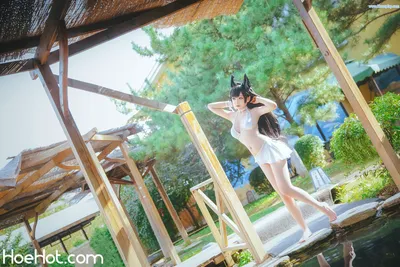 [恩田直幸] Atago White Bikini nude cosplay leaked 437506