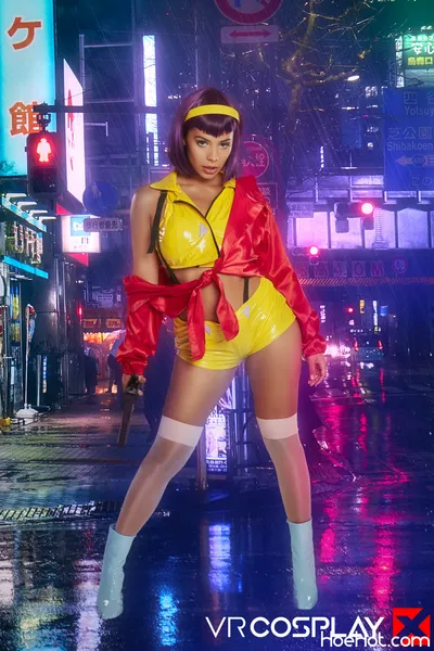 [VRCosplayX] Violet Starr as Faye Valentine (Cowboy Bebop) nude cosplay leaked 438016