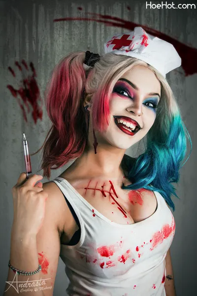 Andrasta - Halloween Harley nude cosplay leaked 580776