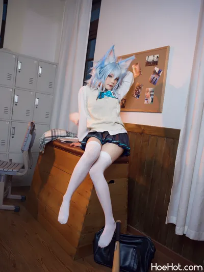 铁打萌萌moi - PA15校服 nude cosplay leaked 25564