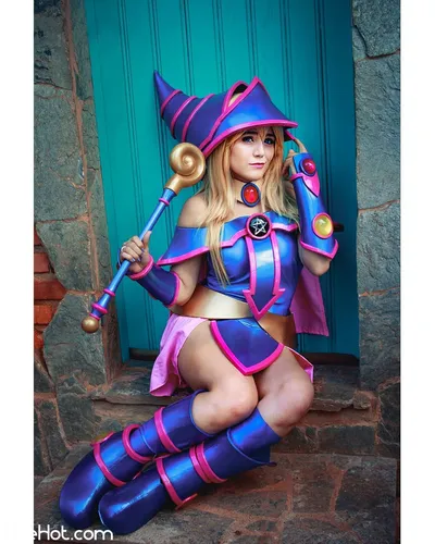 FranXcos - Dark Magician Girl nude cosplay leaked 480437