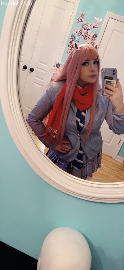 Junkenstein - School uniform Zero Two nude cosplay leaked 469925