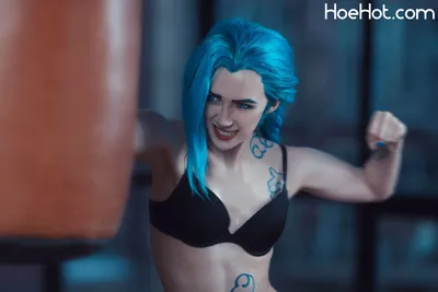 Mik Allen - Jinx &amp; Vi nude cosplay leaked 384249