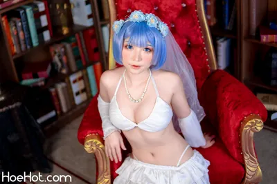 Lightcos - Wedding Dress Rem nude cosplay leaked 324961