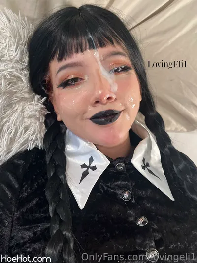 Loving Eli - Wednesday Adams nude cosplay leaked 258390