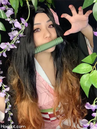 Lumi Star - Nezuko nude cosplay leaked 230207