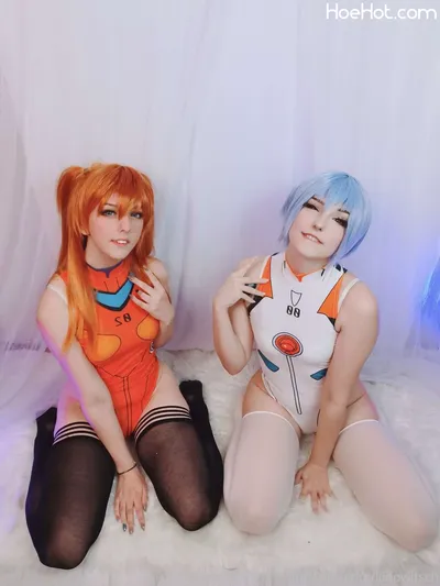 Liinowitsch - Rei &amp; Asuka nude cosplay leaked 374482