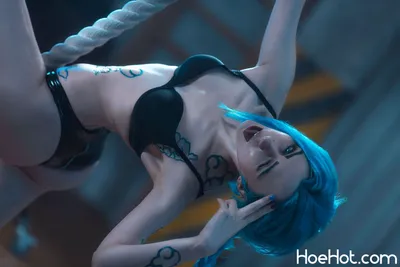 Mik Allen - Jinx &amp; Vi nude cosplay leaked 384239