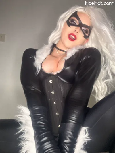 Natylikespizza - Black Cat nude cosplay leaked 272164