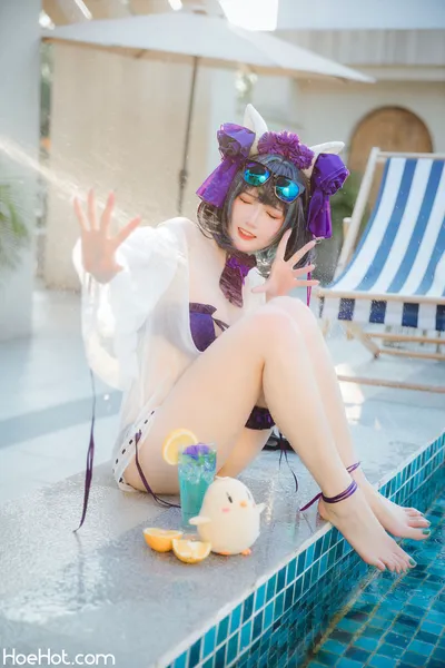 Guaxi Chan - Cheshire Bikini nude cosplay leaked 284653