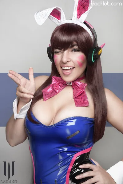 Mariedoll - D.Va Bunnny nude cosplay leaked 315348