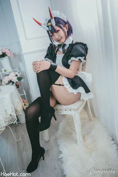 Roroki骷髅姫 - 酒吞女仆 nude cosplay leaked 523519