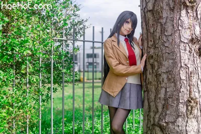 Megumi Koneko - Mai Sakurajima School Uniform nude cosplay leaked 587726