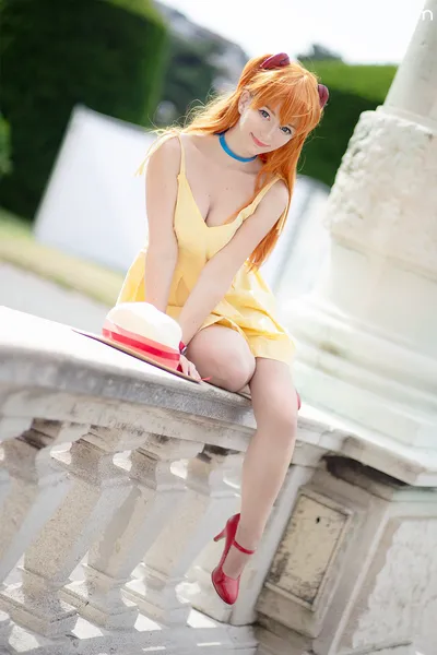 Keekihime - Asuka swimsuit nude cosplay leaked 266042