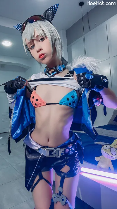 Hackee - Silver Wolf nude cosplay leaked 55086