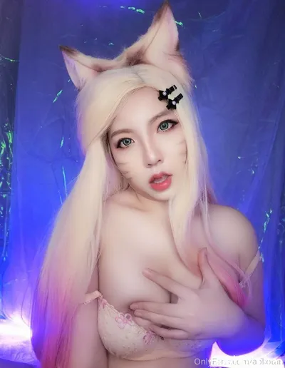 Aokotan - Ahri nude cosplay leaked 608710