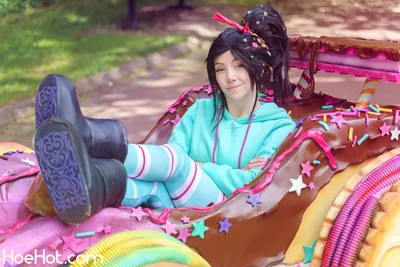 littlejem - Vanellope Von Schweetz nude cosplay leaked 589571