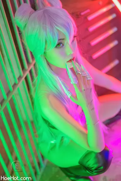 Yuna (유나) - Evelynn K/DA nude cosplay leaked 350273