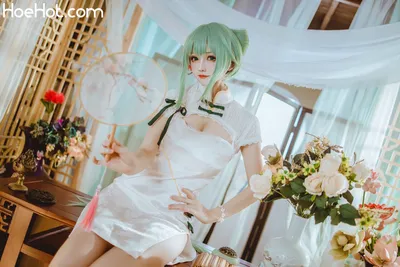 衣衣 - 初音未来 韶华旗袍 nude cosplay leaked 484651