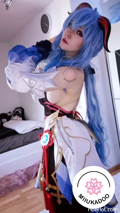 Miukadoo - Ganyu nude cosplay leaked 429793