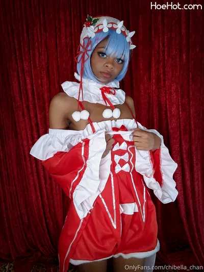 Chibella chan - Xmas Rem nude cosplay leaked 367241