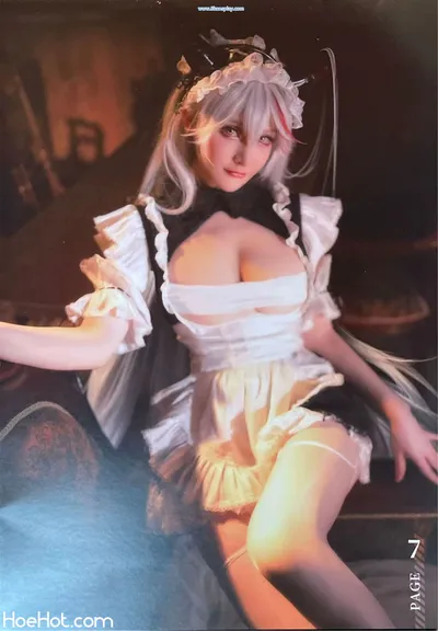 [在下萝莉控ii] 魔王 埃吉尔女仆 Azur Lane Agir Maid nude cosplay leaked 132935