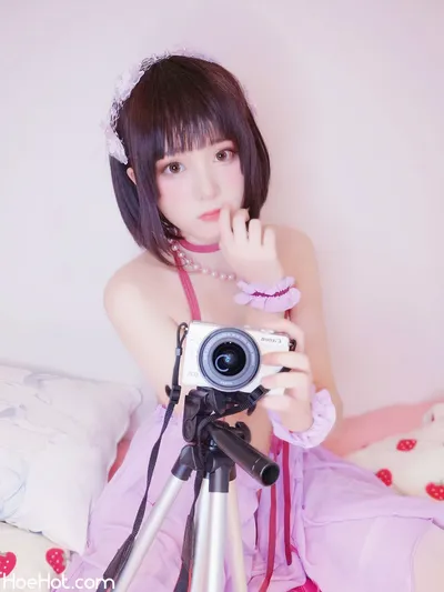 [Yuki亭] 🌸加藤恵ランジェリーコスプレ🌸 nude cosplay leaked 457255