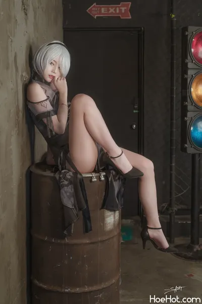 Yuna (유나) - 2b nude cosplay leaked 341901