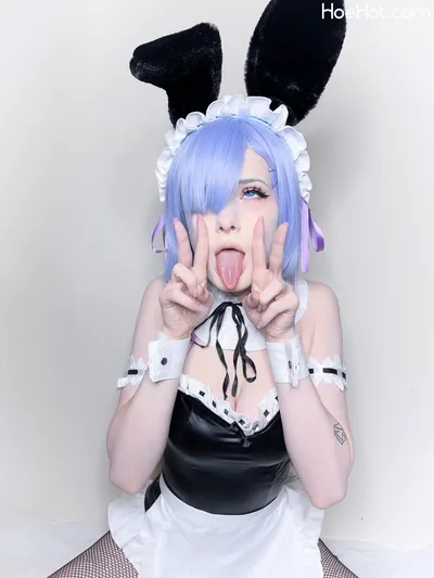 Bunni Lynn - Bunny Suit Rem nude cosplay leaked 327204