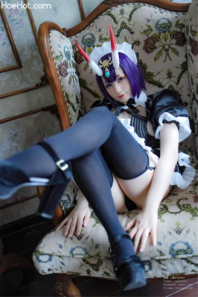 Nyako - Shuten Douji Maid nude cosplay leaked 486999