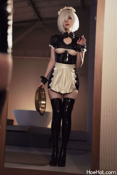 Mik Allen - Maid 2B nude cosplay leaked 384714