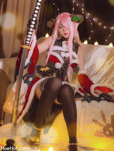 Rithe - Narmaya Xmas nude cosplay leaked 417732