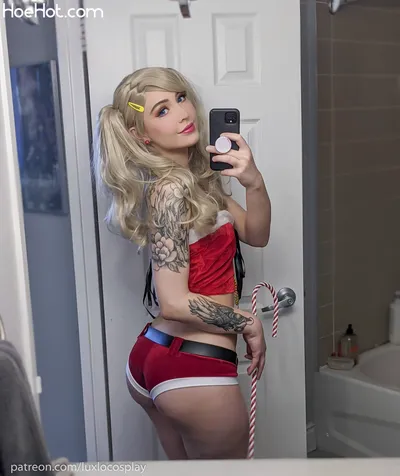 Luxlo - Ann Takamaki Christmas nude cosplay leaked 202776