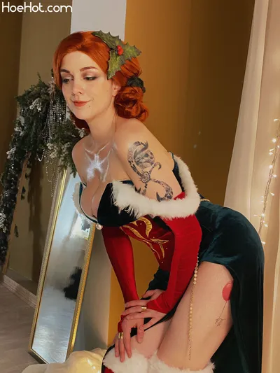 Omi_COS - Triss Christmas nude cosplay leaked 106296