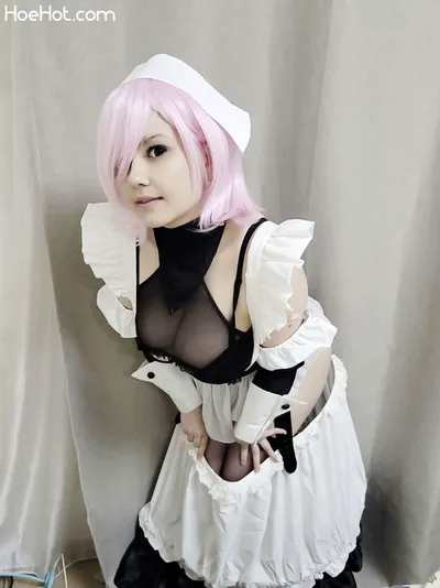 [Runioni] Miyamoto Musashi - Maid (Fate/Grand Order) nude cosplay leaked 613891