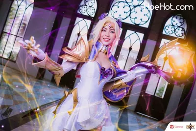 Arena of Valor Cosplay Diao Chan Rosebloom nude cosplay leaked 385413