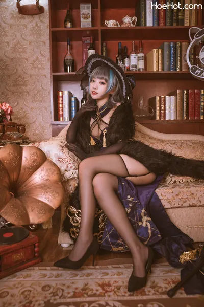 宫本桜(宫本樱樱饼) - 柴郡旗袍 音乐绚烂CaitSith nude cosplay leaked 420496