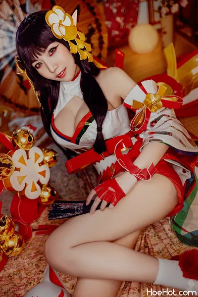 Arena of Valor Cosplay Fox Shrine Maiden Tel&#039;Annas nude cosplay leaked 244137