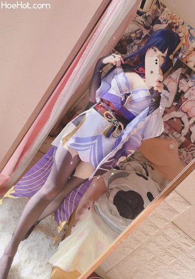 [習呆呆] Raiden Shogun nude cosplay leaked 588920