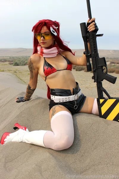 kitsune_foreplay Yoko Littner nude cosplay leaked 149678