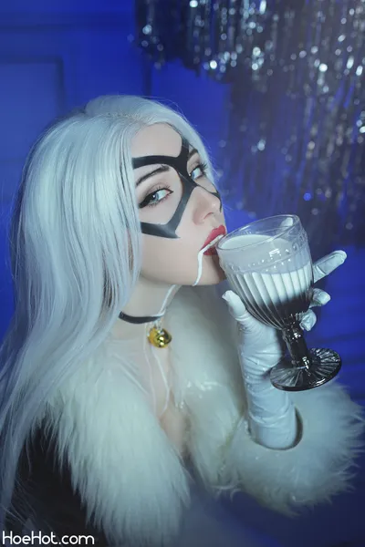 Morphia - Black Cat nude cosplay leaked 183960