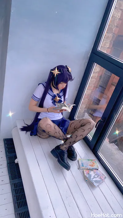 Shirogane-Sama - Schoolgirl Mona nude cosplay leaked 310379