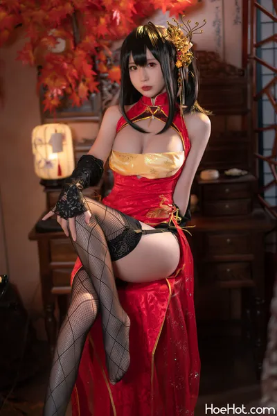 [西园寺南歌] Taihou Cheongsam Ver. nude cosplay leaked 530588